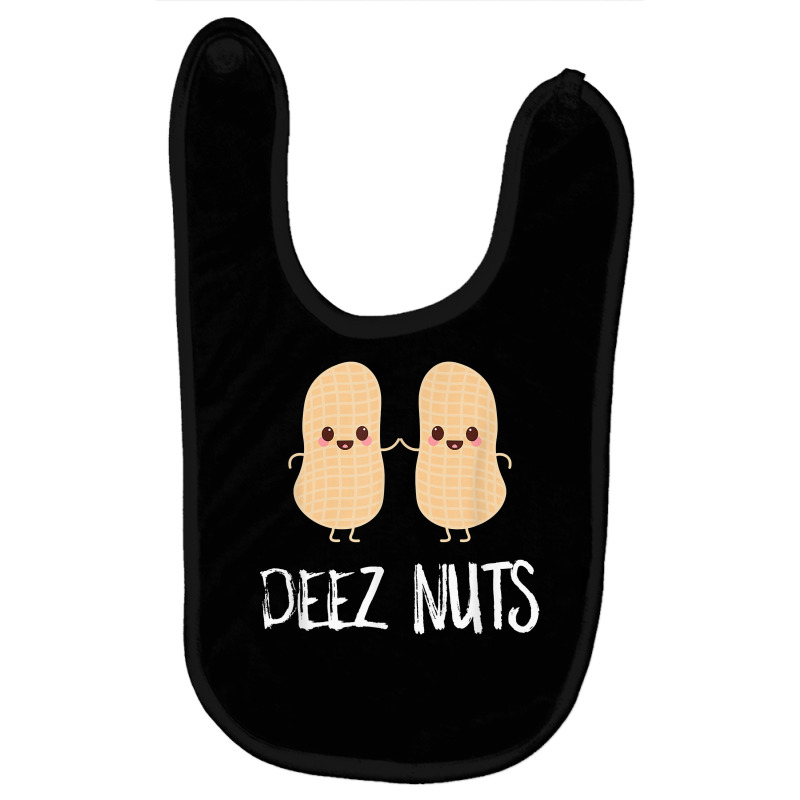 Peanut Food Funny Kawaii Cute Meme Deez Nuts Joke Baby Bibs | Artistshot