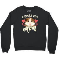 Guinea Pig Mom Love Hearts Gift For Pet Lovers Crewneck Sweatshirt | Artistshot