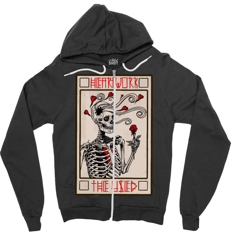 The U S E D Zipper Hoodie | Artistshot