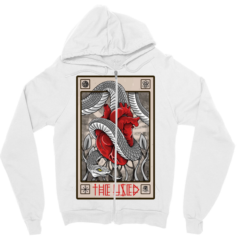 The U S E D Zipper Hoodie | Artistshot