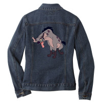 Ed Hyena Ladies Denim Jacket | Artistshot