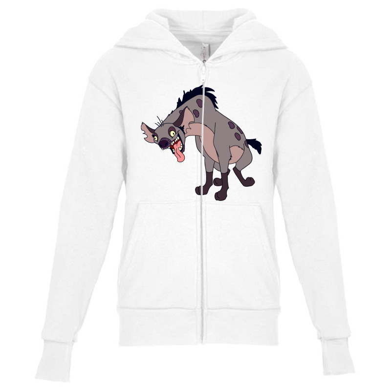 Ed Hyena Youth Zipper Hoodie by Rosiana | Artistshot