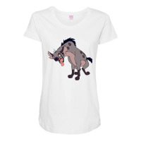 Ed Hyena Maternity Scoop Neck T-shirt | Artistshot