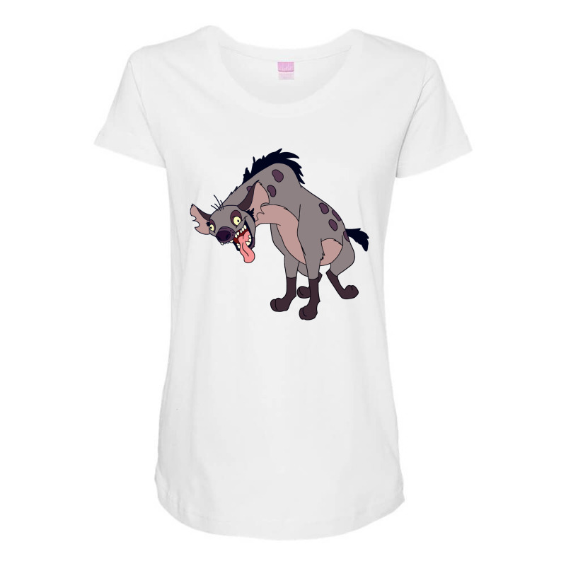 Ed Hyena Maternity Scoop Neck T-shirt by Rosiana | Artistshot