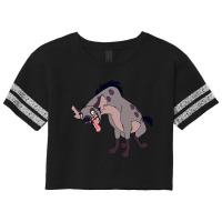 Ed Hyena Scorecard Crop Tee | Artistshot