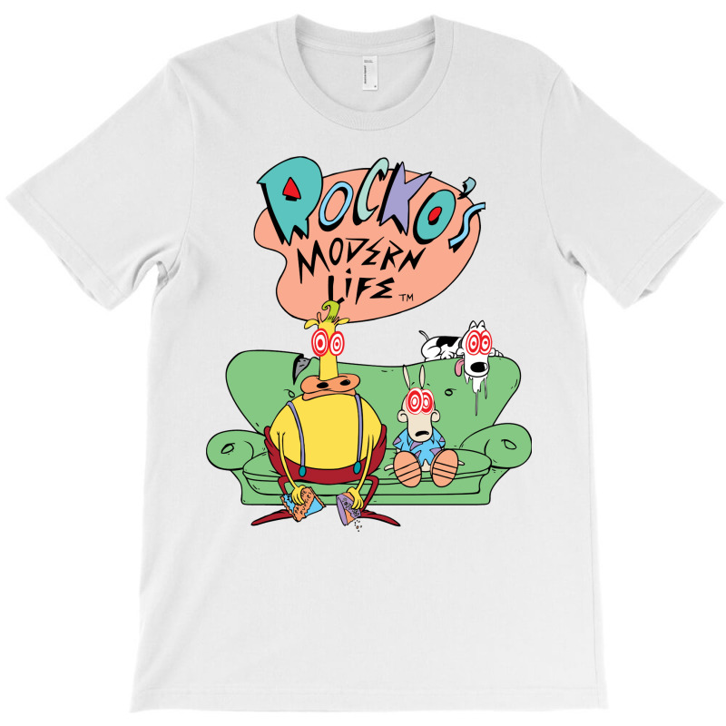 Rocko's Modern Life Hypnotized Character Long Slee T-Shirt by imelde | Artistshot