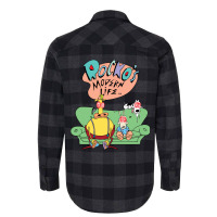 Rocko's Modern Life Hypnotized Character Long Slee Flannel Shirt | Artistshot