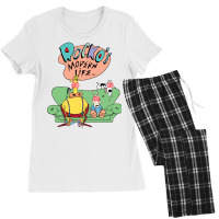 Rocko's Modern Life Hypnotized Character Long Slee Women's Pajamas Set | Artistshot