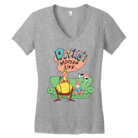 Rocko's Modern Life Hypnotized Character Long Slee Women's V-neck T-shirt | Artistshot