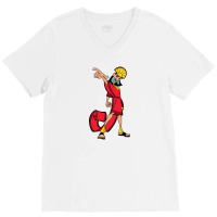 Emperor Kuzco V-neck Tee | Artistshot