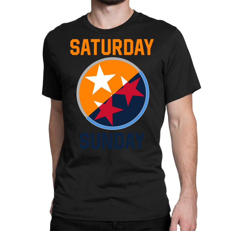 Tennessee Weekend Fan Of The Vols Football Orange Classic T-shirt by imelde | Artistshot