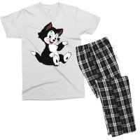 Figaro Cat Men's T-shirt Pajama Set | Artistshot