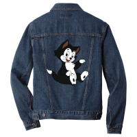 Figaro Cat Men Denim Jacket | Artistshot