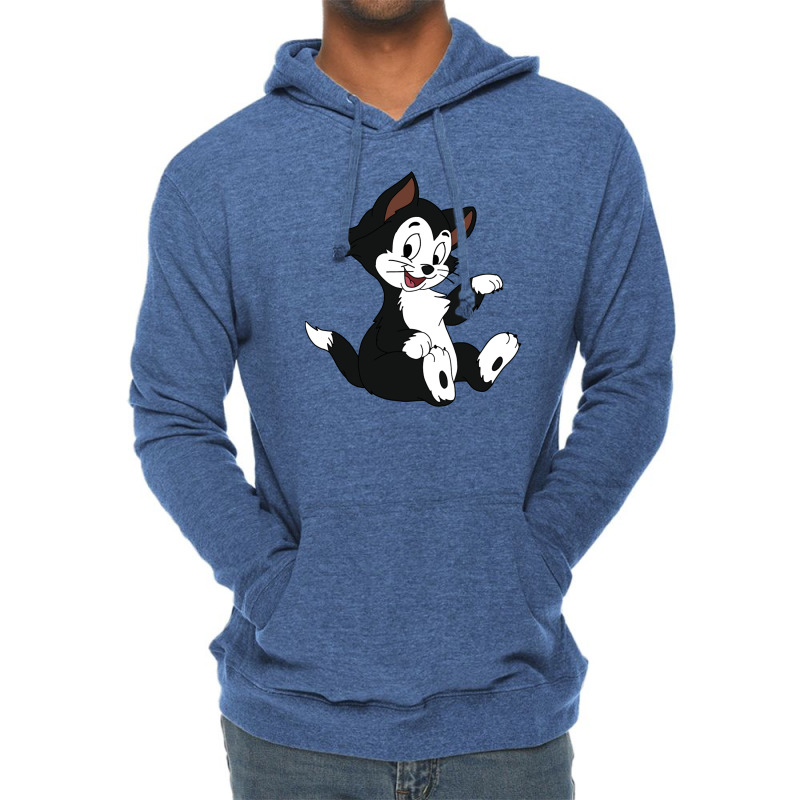 Figaro Cat Lightweight Hoodie by Rosiana | Artistshot