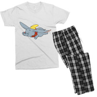 Flying Elephant Men's T-shirt Pajama Set | Artistshot