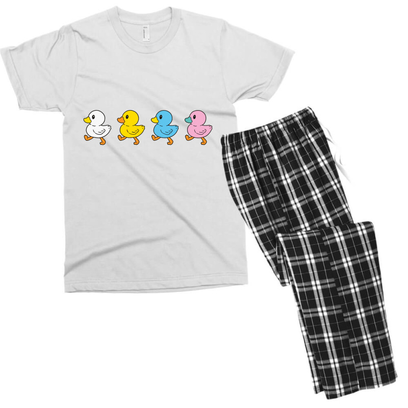 Four Little Ducks In A Row Men's T-shirt Pajama Set by Rosiana | Artistshot