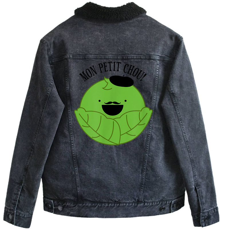 Shirt.woot Mon Petit Chou T Shirt Unisex Sherpa-Lined Denim Jacket by fiddolamuf | Artistshot