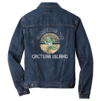 Cactuarathon  Final Fantasy Parody Men Denim Jacket | Artistshot