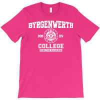 Byrgenwerth College (white Text) T-shirt | Artistshot