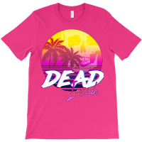 Dead Inside   Vaporwave Miami Aesthetic Spooky Moo T-shirt | Artistshot