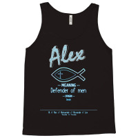 Alex Biblical Name Definition Tank Top | Artistshot