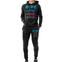 Holy Spirit Activate Christian Religious Jesus Xma Hoodie & Jogger Set | Artistshot