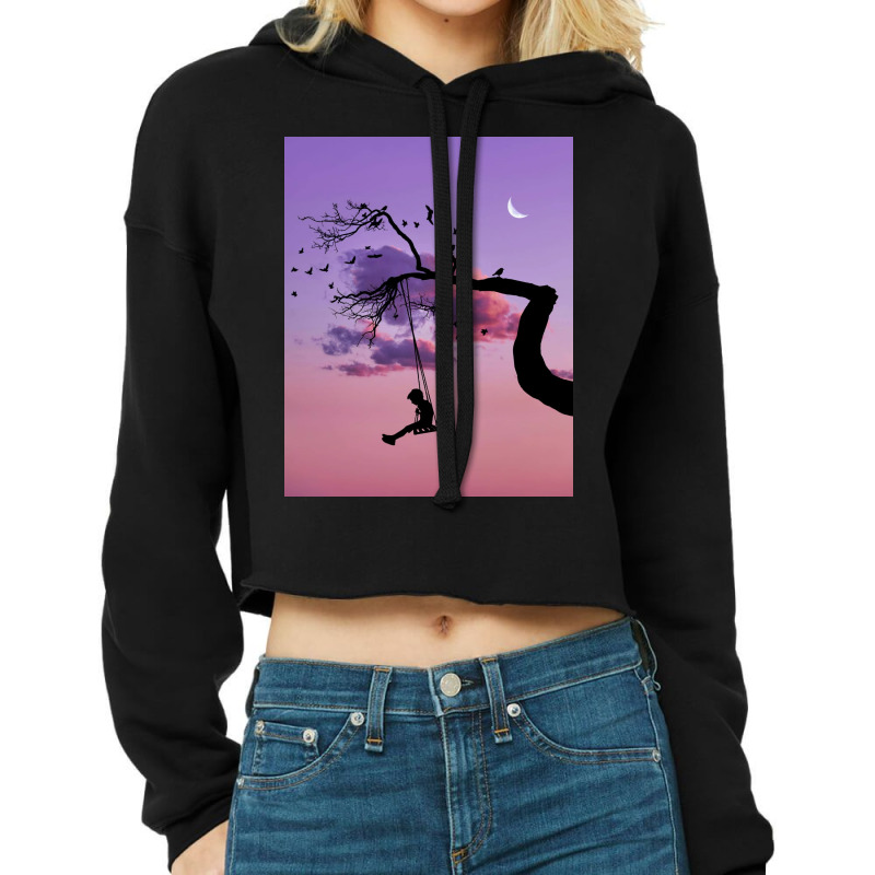 Swing Cropped Hoodie | Artistshot