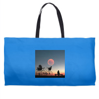 Girl On A Bicycle Weekender Totes | Artistshot