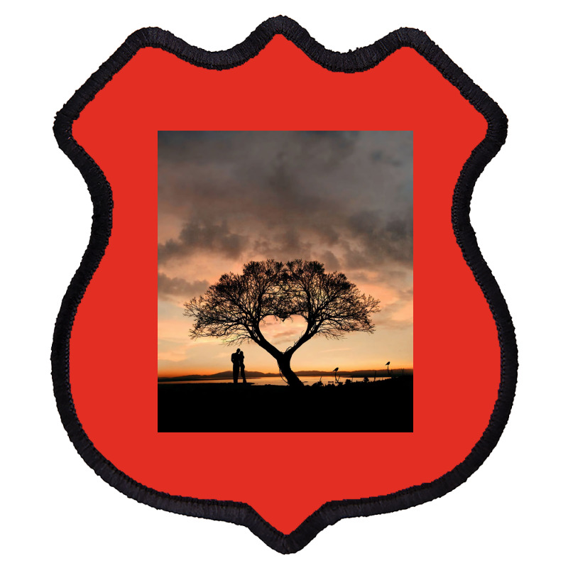 Tree And Heart Shield Patch | Artistshot