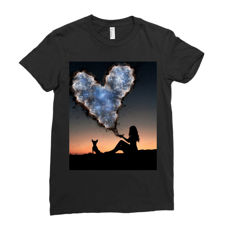 Heart Ladies Fitted T-shirt | Artistshot