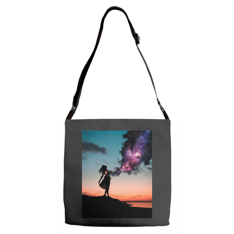 The Universe Within Us Adjustable Strap Totes | Artistshot