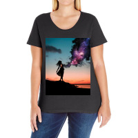 The Universe Within Us Ladies Curvy T-shirt | Artistshot