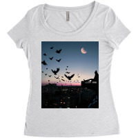 Balcony View Women's Triblend Scoop T-shirt | Artistshot