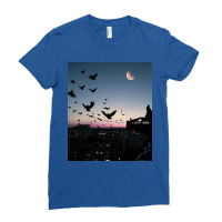 Balcony View Ladies Fitted T-shirt | Artistshot