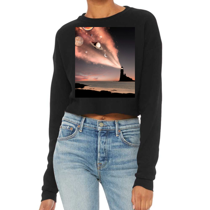 Lighthouse Light Cropped Sweater | Artistshot