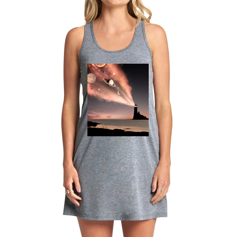 Lighthouse Light Tank Dress | Artistshot