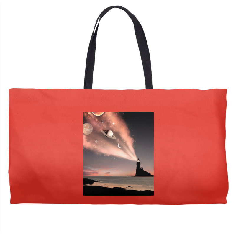 Lighthouse Light Weekender Totes | Artistshot