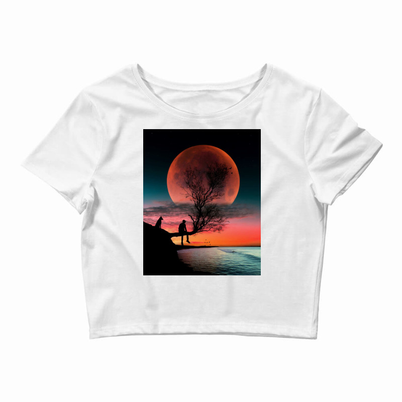 Moon Crop Top | Artistshot