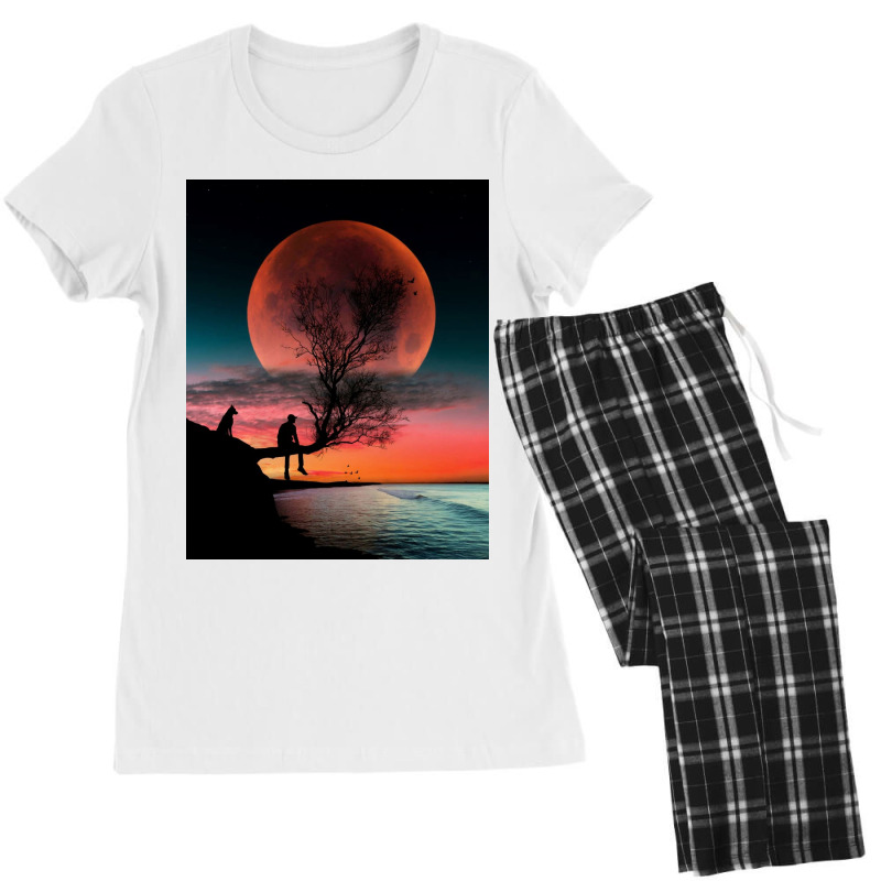 Moon Women's Pajamas Set | Artistshot