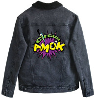 Circus Amok Unisex Sherpa-lined Denim Jacket | Artistshot