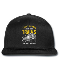 I Don't Always Stop Look At Trains - Model Train Printed Hat | Artistshot