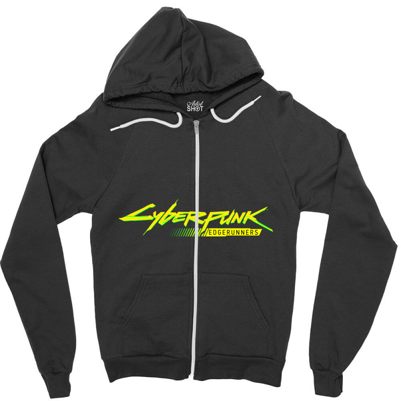 Cyberpunk Edgerunners Zipper Hoodie | Artistshot