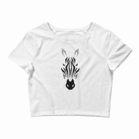 Zebra Crop Top | Artistshot