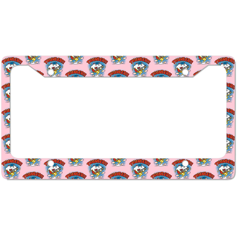 Thunder License Plate Frame | Artistshot