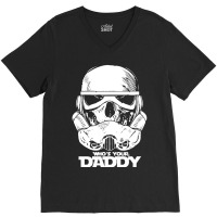 Who's Your Daddy V-neck Tee | Artistshot