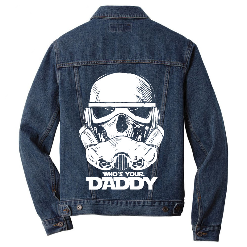 Who's Your Daddy Men Denim Jacket | Artistshot