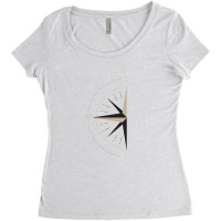 Compass Women's Triblend Scoop T-shirt | Artistshot