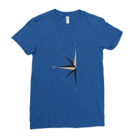 Compass Ladies Fitted T-shirt | Artistshot