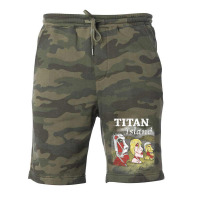 Titan Island Fleece Short | Artistshot