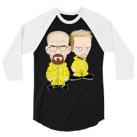 Funny Duo Danger Caricature Art 3/4 Sleeve Shirt | Artistshot